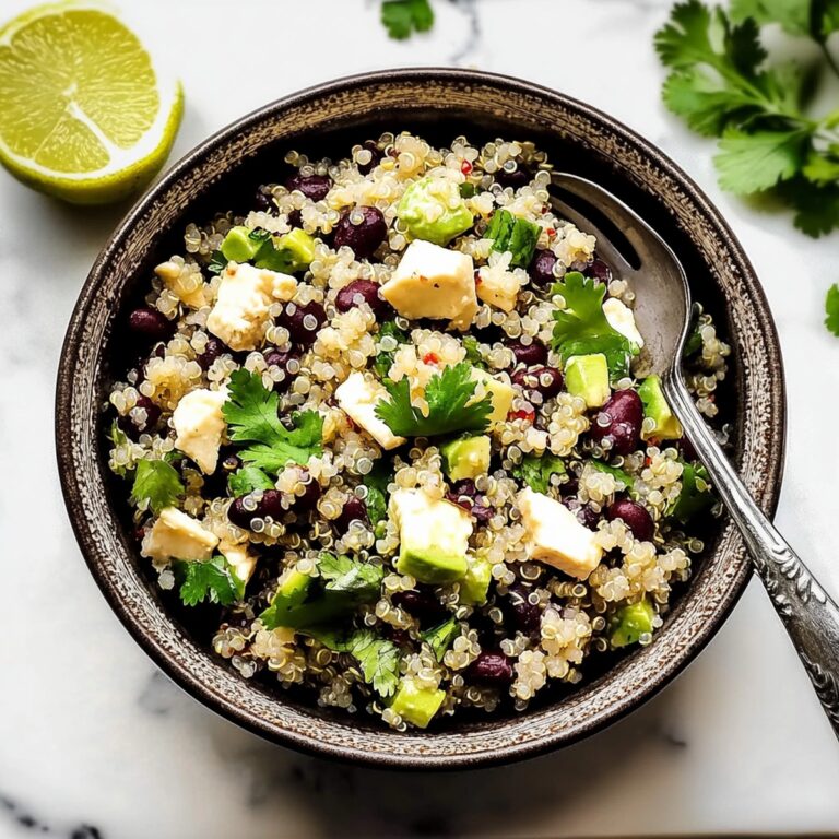 Vibrant Black Bean Quinoa Salad Recipe