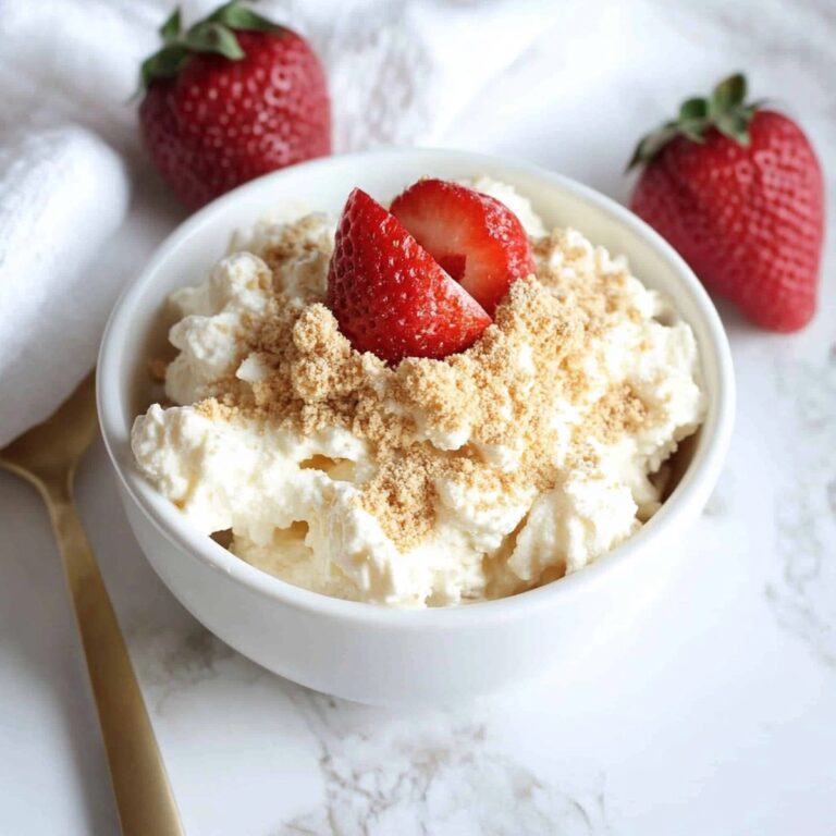 Silky High-Protein Cheesecake Fluff Recipe