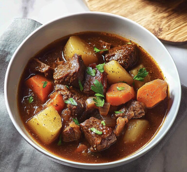 Hearty Instant Pot Beef Stew Recipe