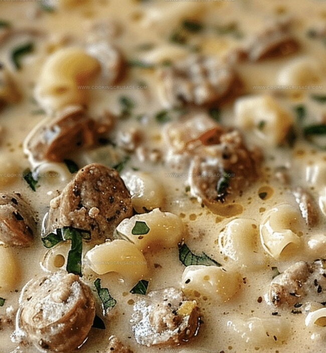 How To Make Creamy Parmesan Italian Sausage Ditalini Soup