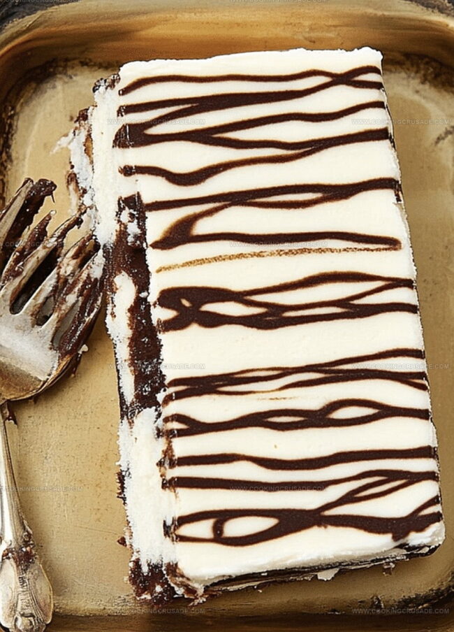 Why Zebra Semifreddo Is a Showstopper Dessert