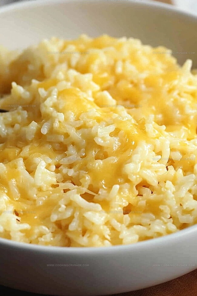 Why Cheesy Rice Is So Easy And Satisfying