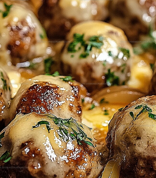 How To Make French Onion Meatballs Easily