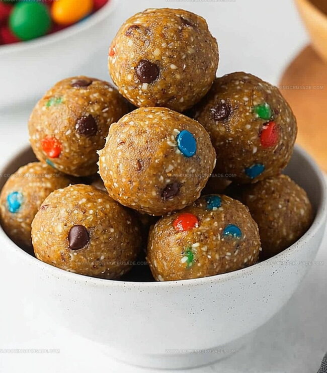 How To Make Monster Cookie Energy Balls Quickly