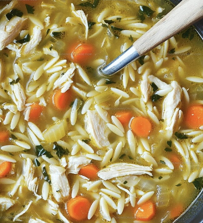 Easy Instructions For Lemon Chicken Orzo Soup