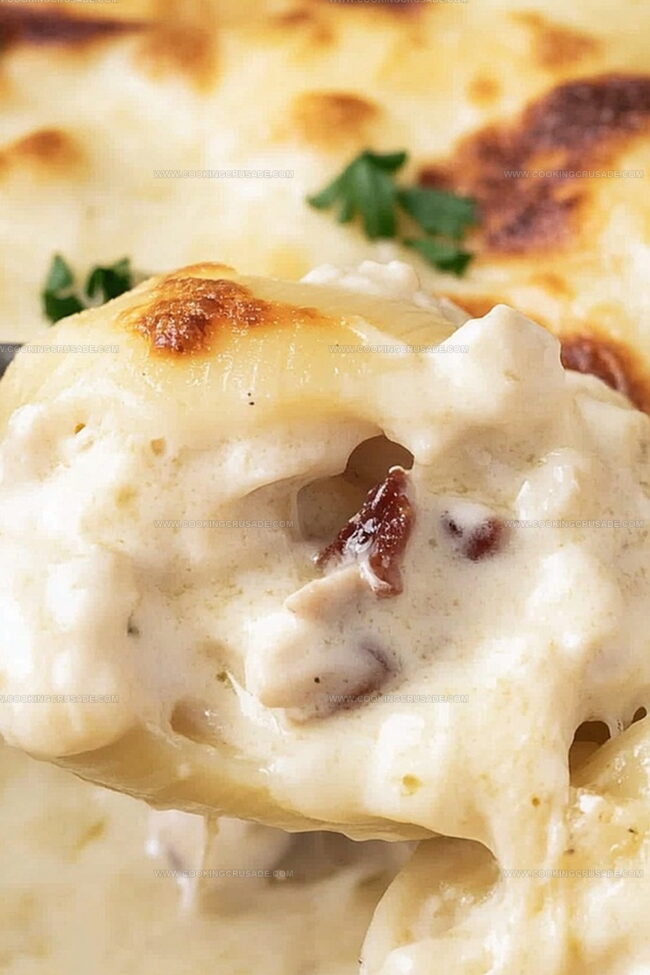 Why Chicken Alfredo Stuffed Shells Make Dinner Special