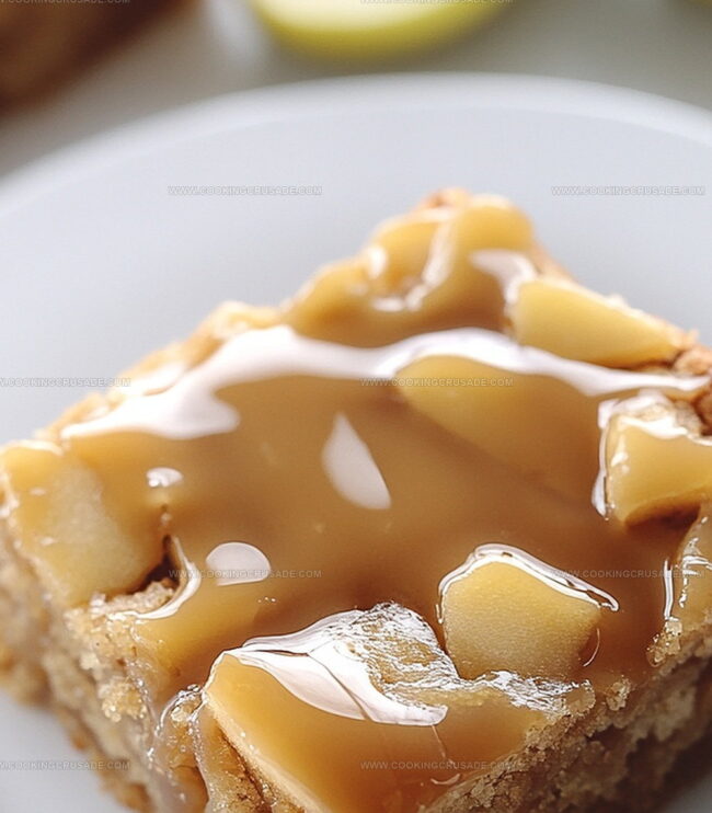 How to Layer Apples and Caramel Just Right