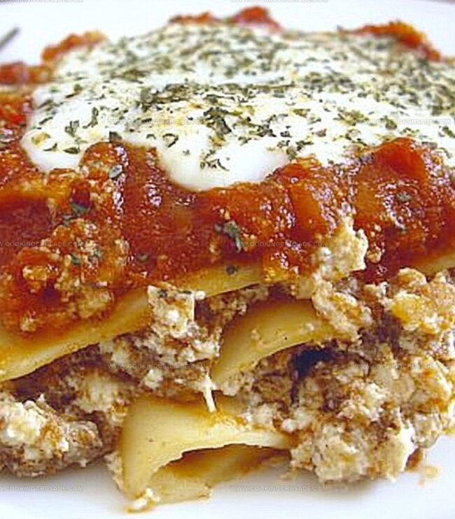 Steps To Make Baked Spasagna Right