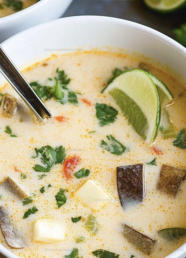 Why Thai Coconut Soup Recipe (Tom Kha) Feels So Warm And Bright