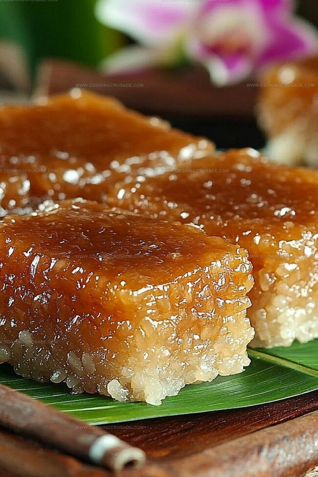 Why Filipino Sticky Rice Cake Is A Sweet Classic