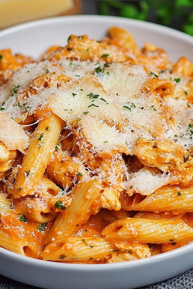 Why Everyone Loves Chicken Parmesan Pasta