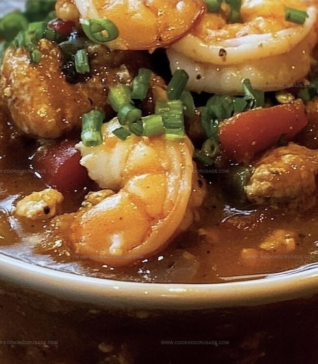 How To Make Louisiana Seafood Gumbo Recipe Step By Step