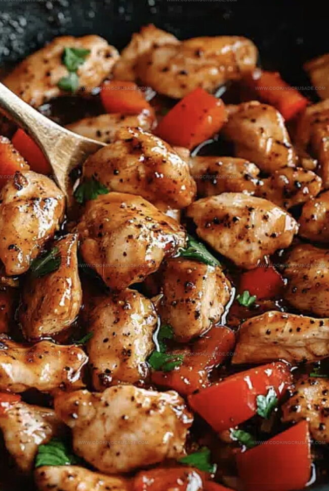 Why Black Pepper Chicken Is A Weeknight Winner