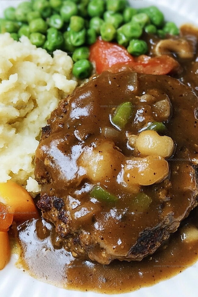 Why Crockpot Salisbury Steak Is A Comfort Food Favorite