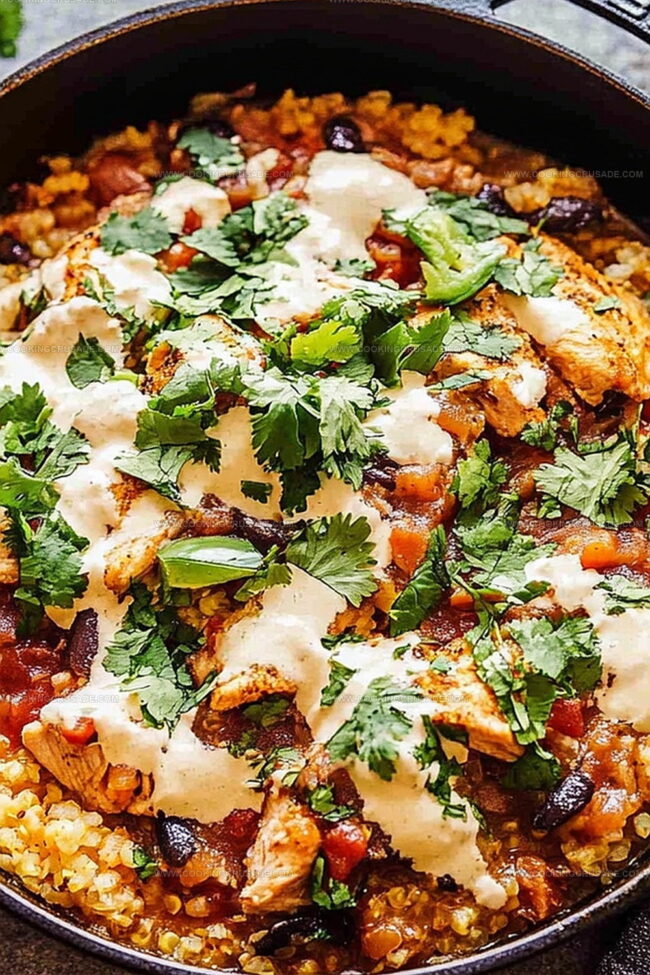 Why Salsa Chicken And Cauliflower Rice Skillet Is Guilt-Free Good