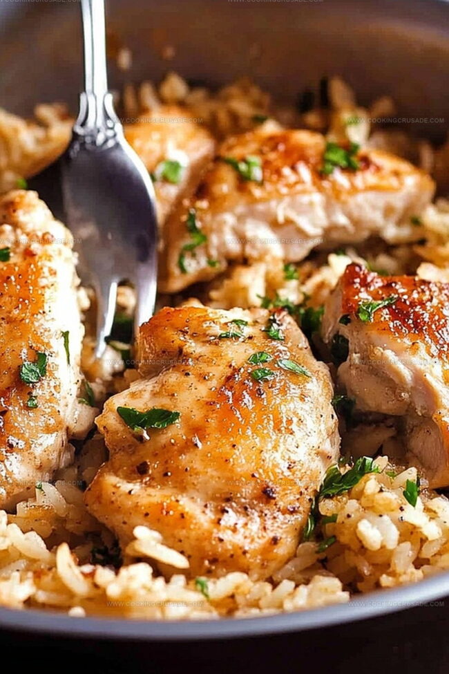 Why Chicken With Garlic Parmesan Rice Recipe Is A Family Favorite