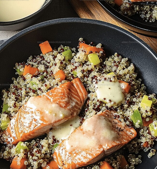 How To Cook Best Baked Salmon And Quinoa Dish