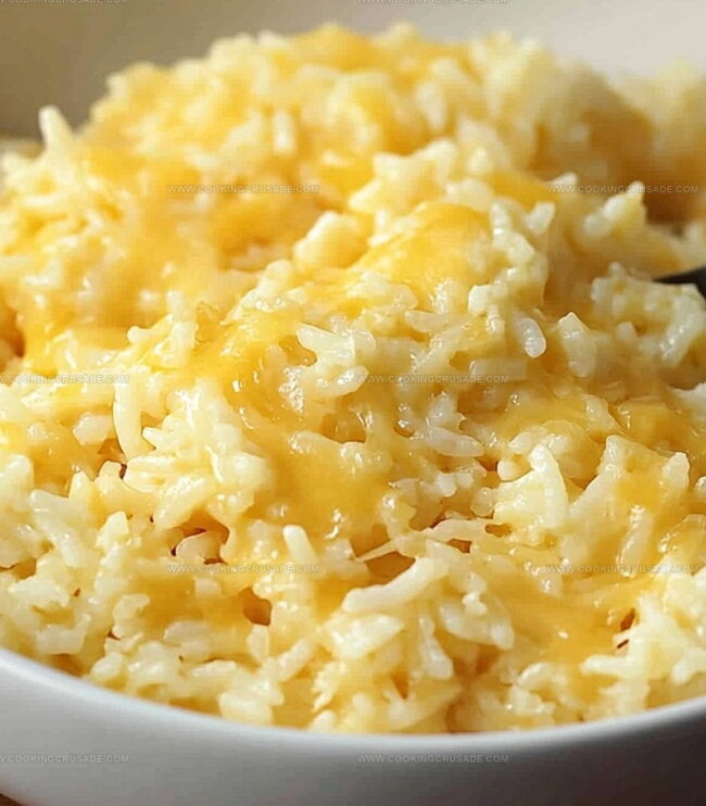 How To Cook Cheesy Rice In Minutes