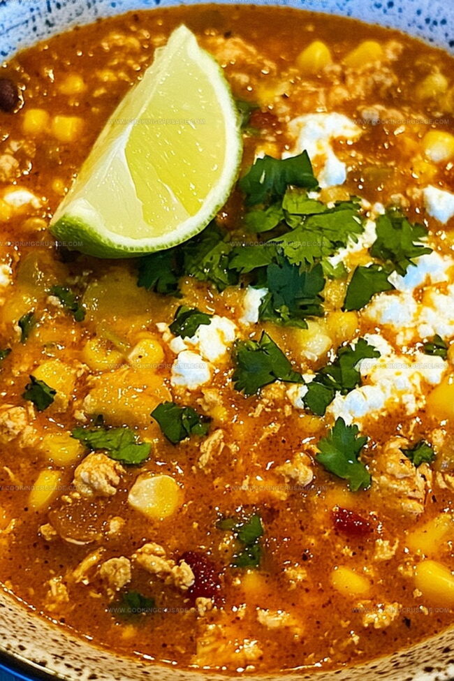 Why Street Corn Chicken Chili Is Packed With Flavor
