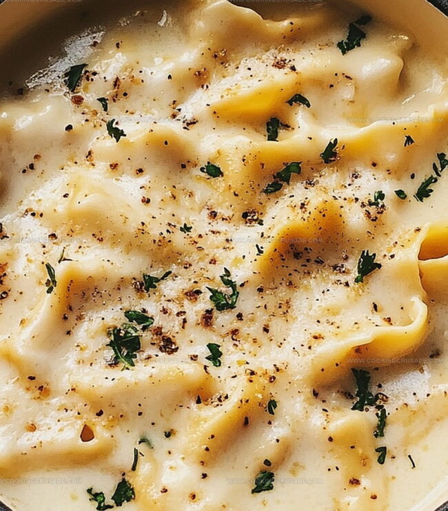 Steps To Make Creamy White Chicken Lasagna Soup