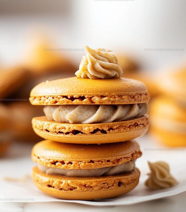 Step-by-Step to Pumpkin Macaron Success