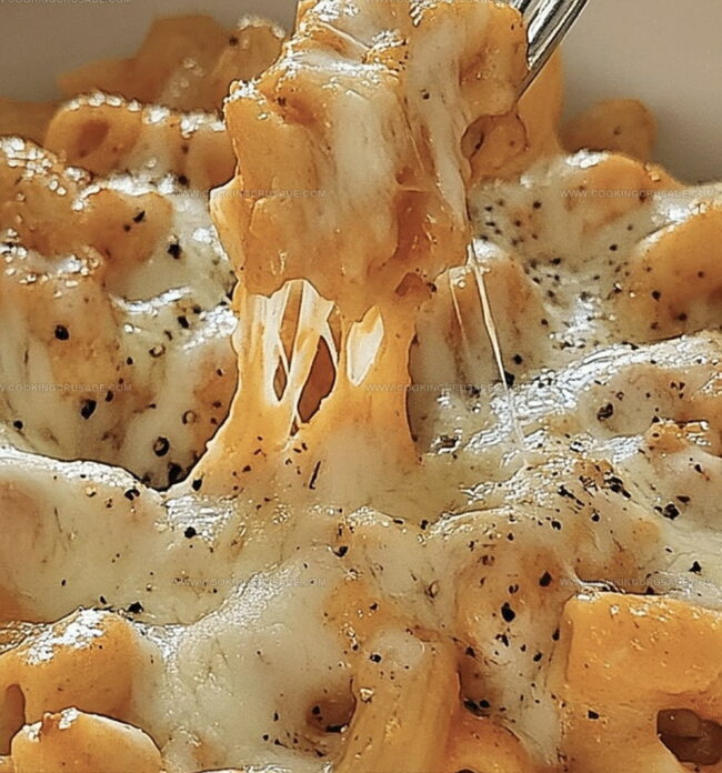 Steps For Creamy Cheesy Chicken Pasta