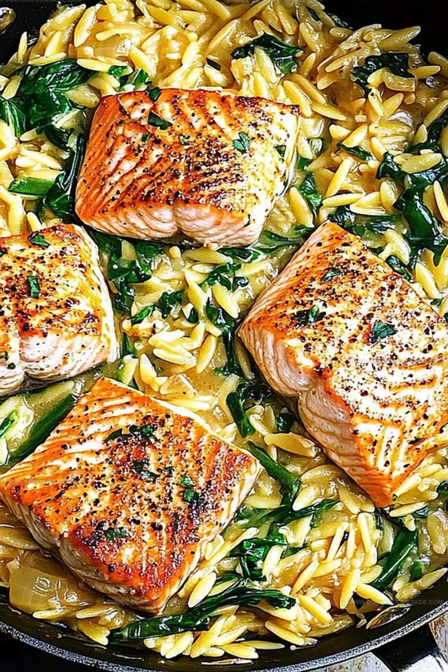 Why Lemon Orzo Salmon Skillet Meals Are a Go-To