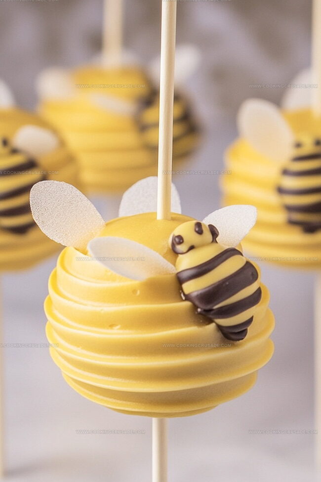 Why Bee Cake Pops Are A Buzz-Worthy Treat
