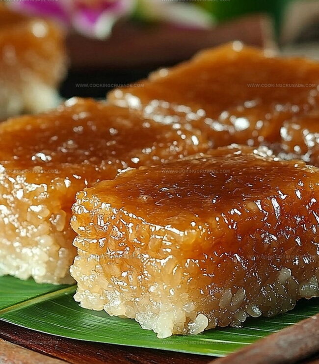 How To Make Filipino Sticky Rice Cake