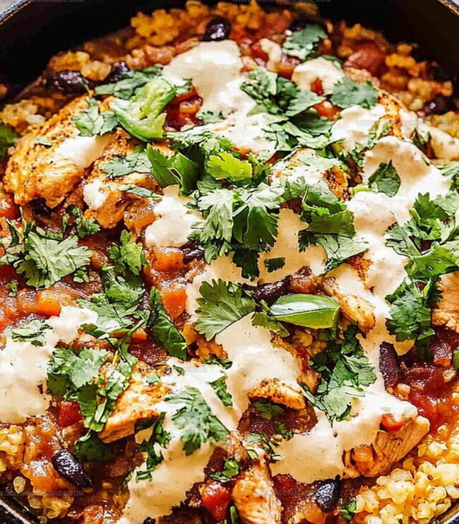 How To Make Salsa Chicken Cauliflower Skillet