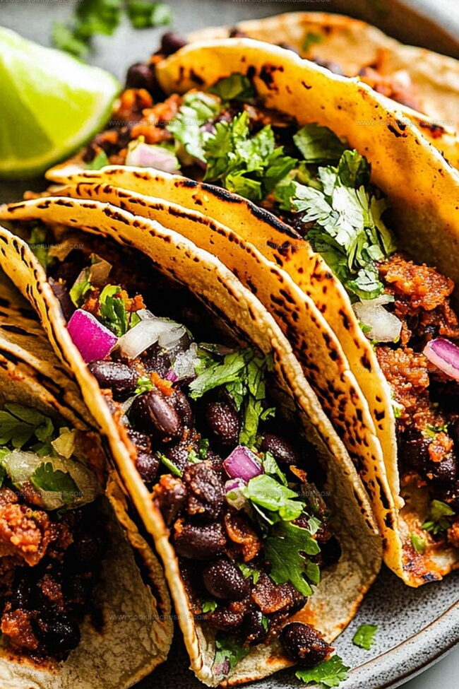 Why Crispy Black Bean Tacos Make A Great Meatless Meal