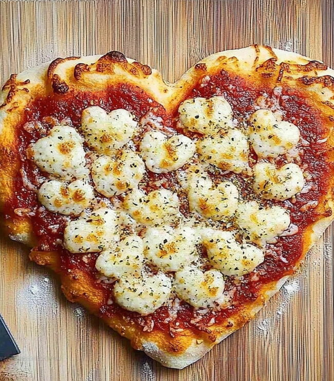 How To Make Heart-Shaped Pizza At Home