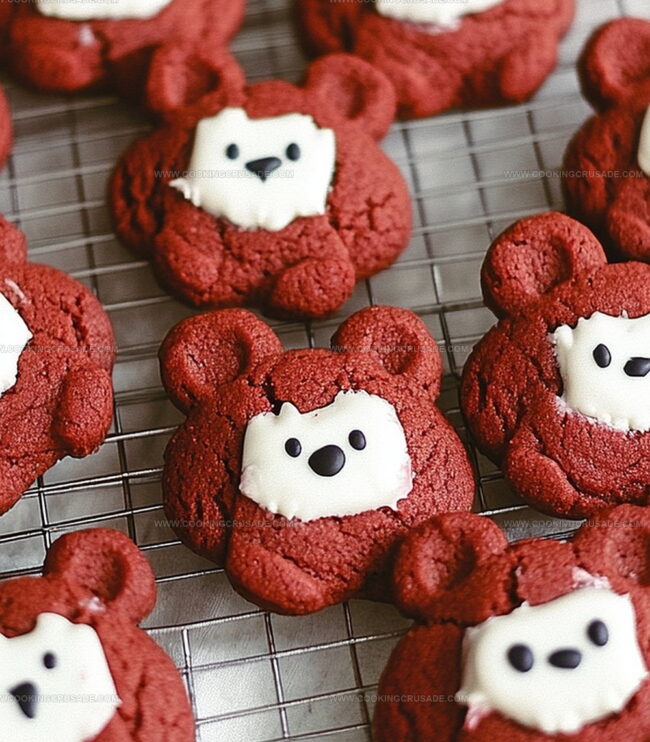 How To Make Red Velvet Bear Cookies Easily