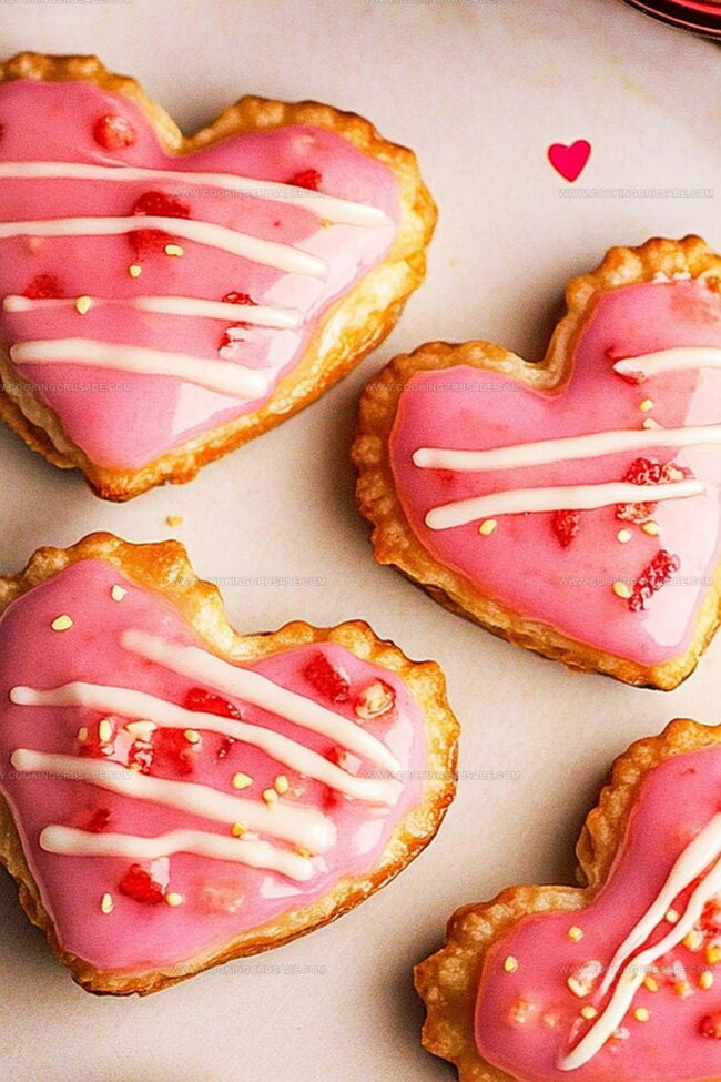 Why Homemade Heart-Shaped Strawberry Pop Tarts Feel Sweet