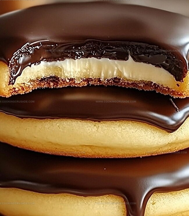 Boston Cream Pie Cookies Made Simple