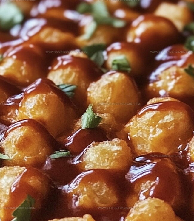 How To Make BBQ Chicken Tater Tot Casserole Easily