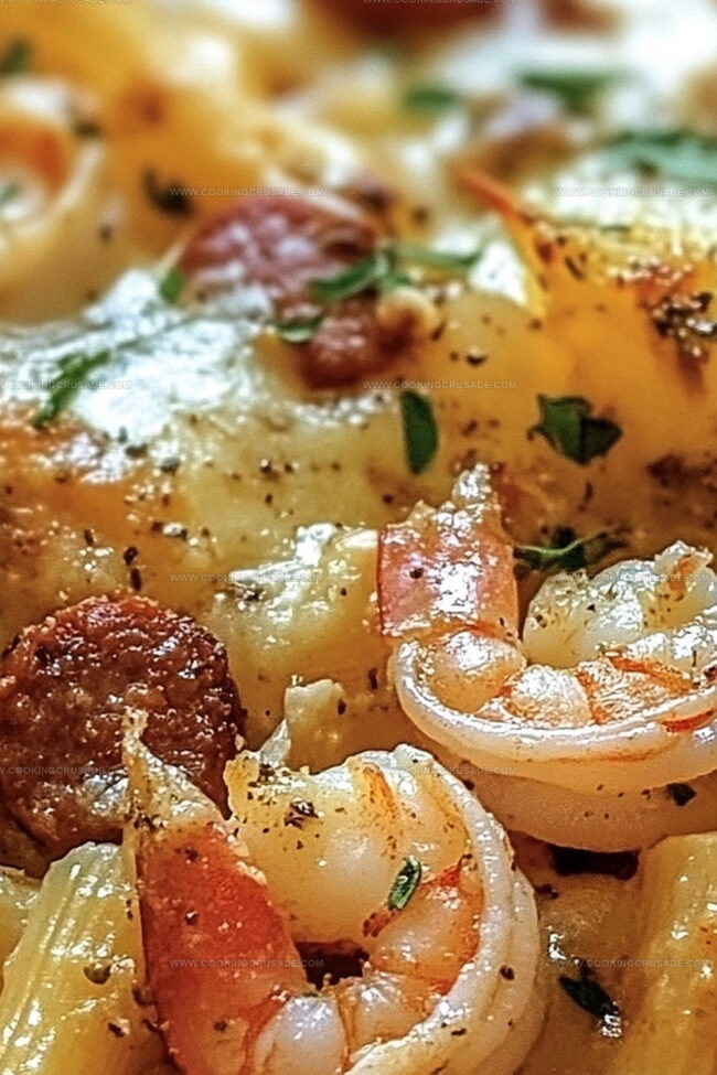 Why People Can’t Get Enough Of Louisiana Shrimp And Sausage Pasta Bake