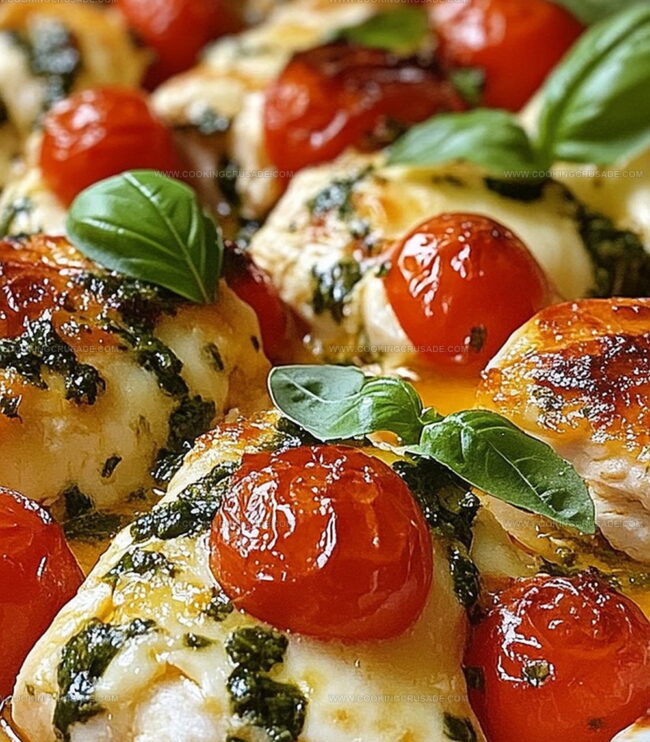 How To Bake Caprese Chicken Casserole Step-By-Step