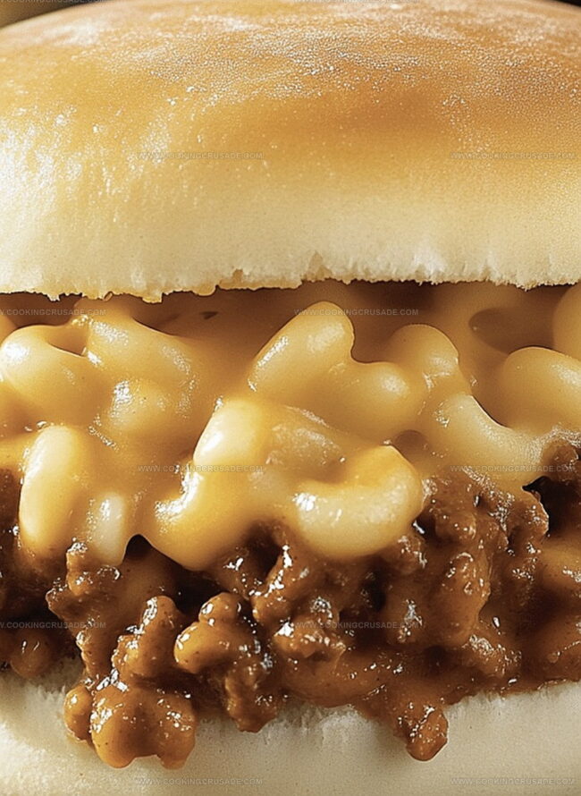 Why Mac And Cheese Sloppy Joes Are Worth Making
