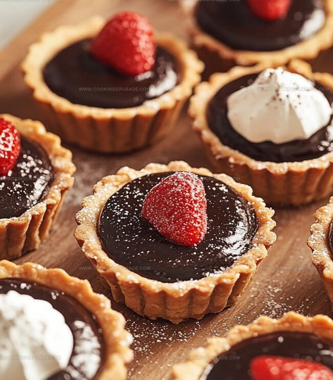 Instructions for Silky Chocolate Tart Filling