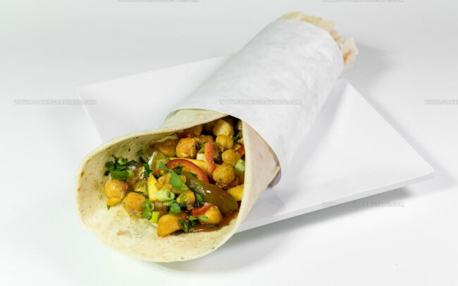 Chickpea Wraps (Nohut Durumu)