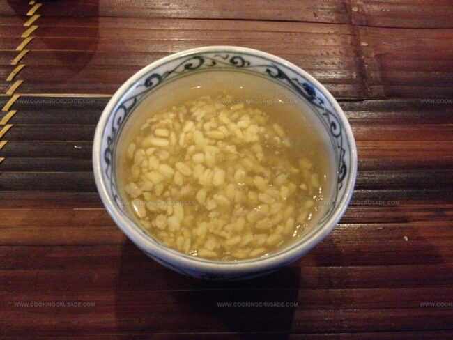 Vietnamese Mung Bean Sweet Soup (Che Au Xanh)