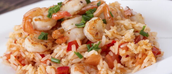 Rice With Shrimps (Arroz Con Camarones)
