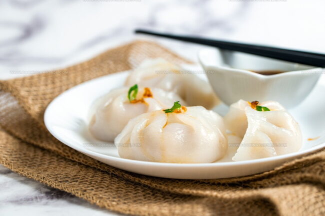 Steamed Crystal Dumplings