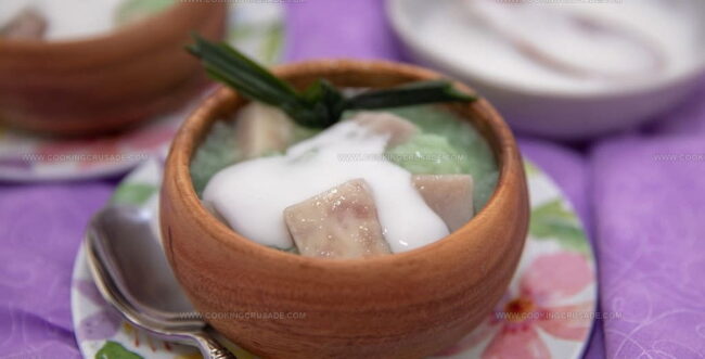 Vietnamese Taro Pudding (Che Khoai Mon)